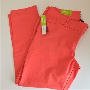 Merona ankle coral career pant